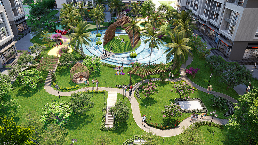 thiết kế cảnh quan resort